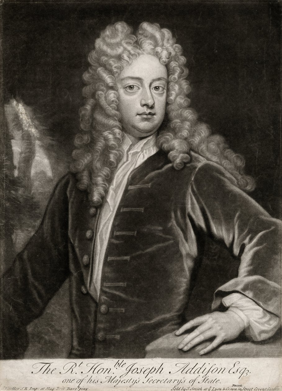 Høyre ærede Joseph Addison, 1703-12. av Unknown