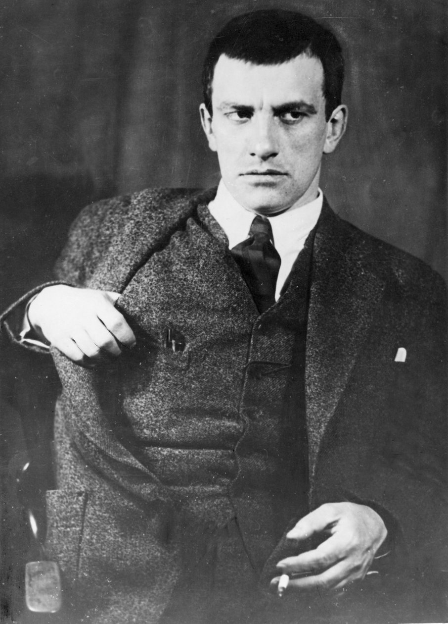 Vladimir Mayakovsky (1893-1930), sovjetisk poet, dramatiker og propagandist. av Unknown