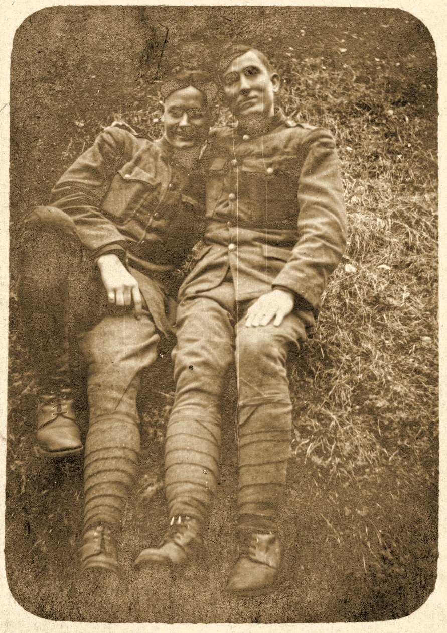 1. verdenskrig amerikanske soldater ca. 1914 av Unknown