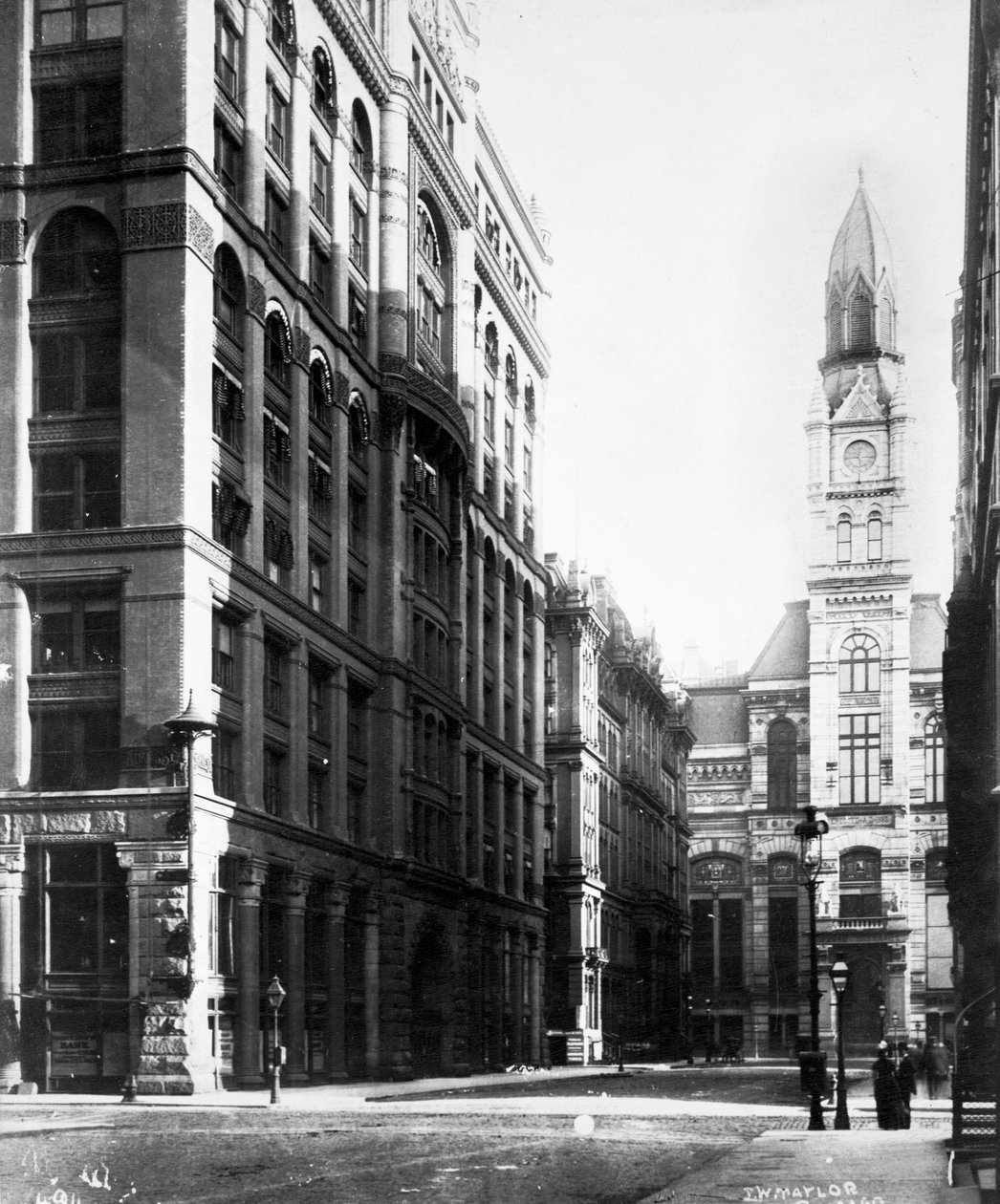 Chicago Board of Trade Building, 1887 av American Photographer