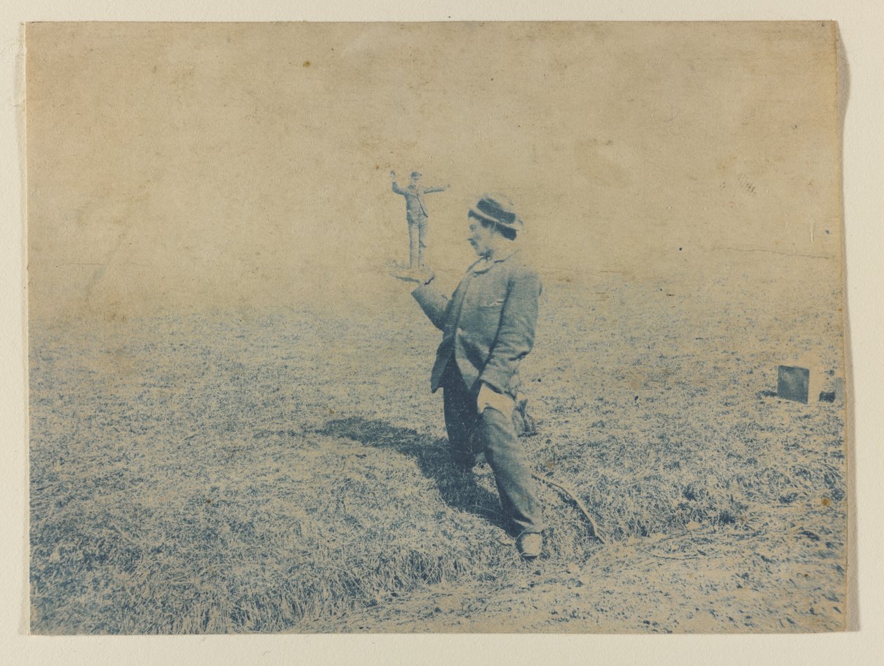 G.A. Reid og Chas. Wagner: Philadelphia i perspektiv, ca. 1883 (cyanotype) av American Photographer