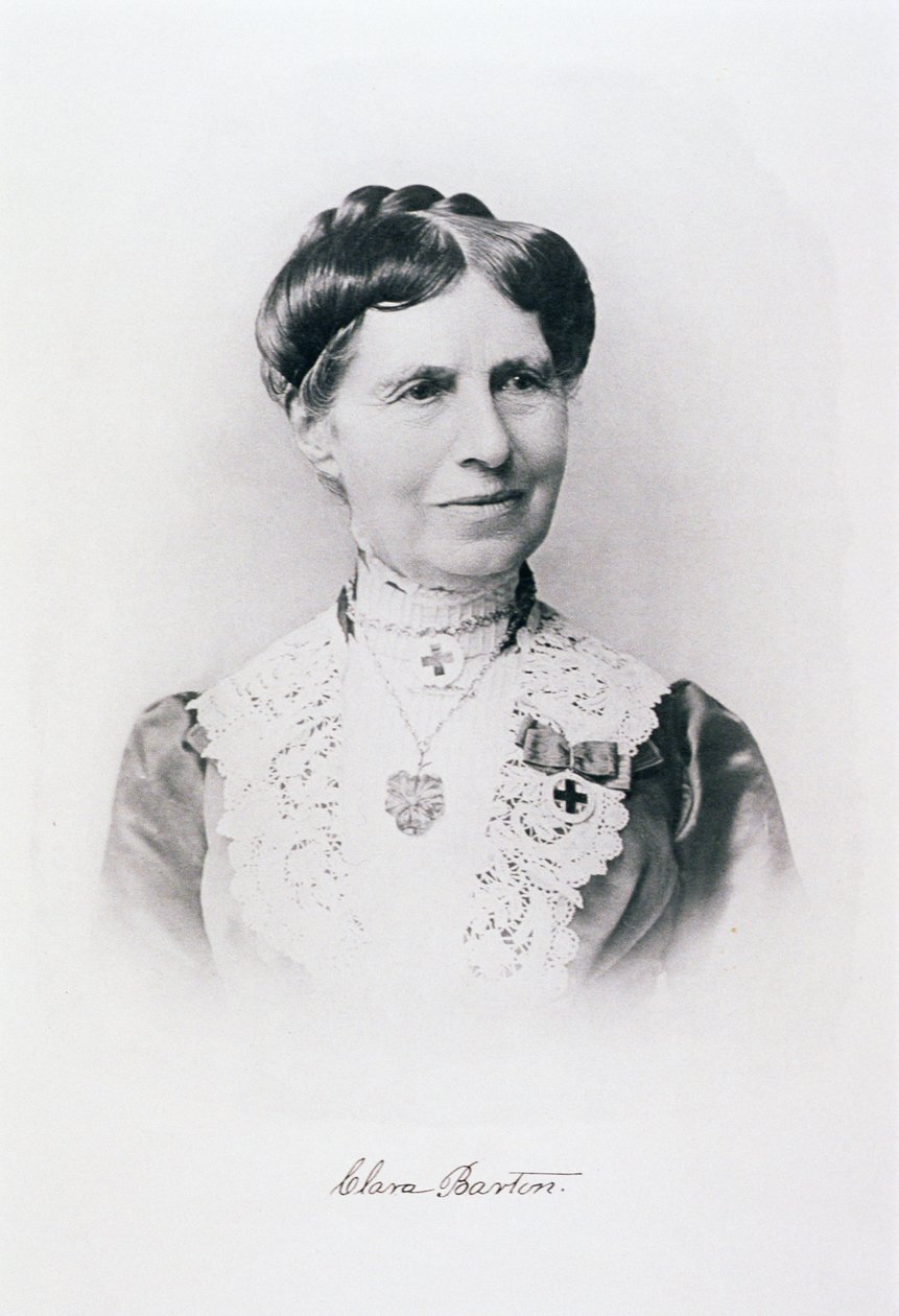 Portrett av Clara Barton (1821-1912) av American Photographer