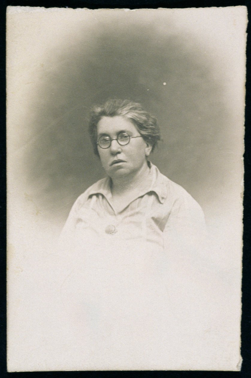 Portrett av Emma Goldman (1869-1940), 1926 av American Photographer