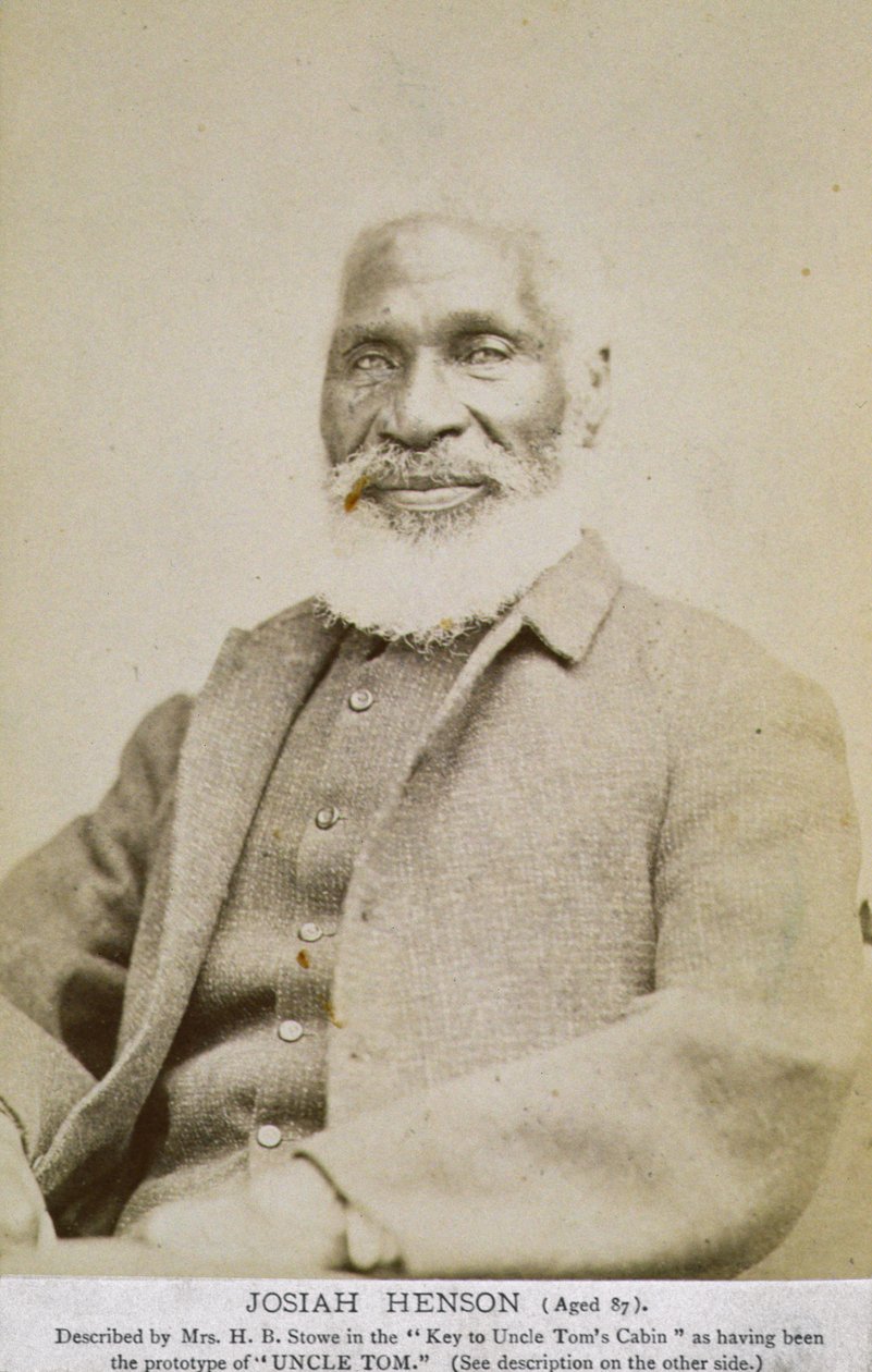 Portrett av Josiah Henson (1789-1883) 1876 av American Photographer