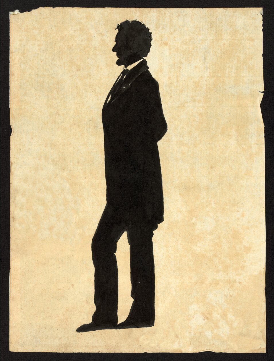 Abraham Lincoln, pub. 1860 av American School