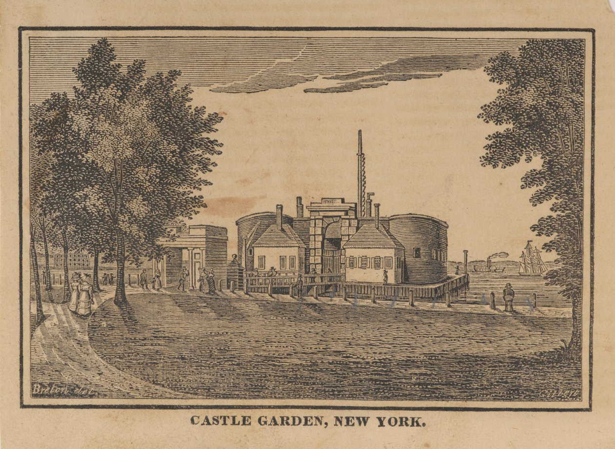 Castle Garden, New York av American School