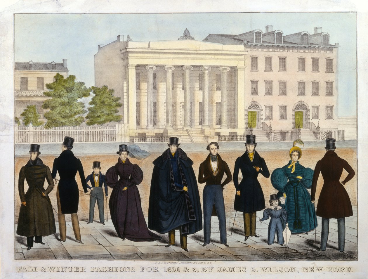Høst- og vintermoter for 1835 og 36, av James G. Wilson, New-York, 1835-36 av American School