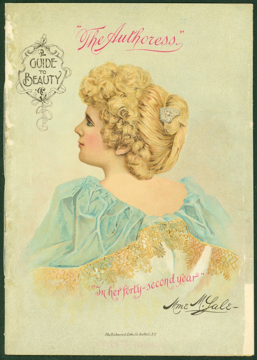 Guide to Beauty: The Authoress i hennes førtiandre år [cover] av American School