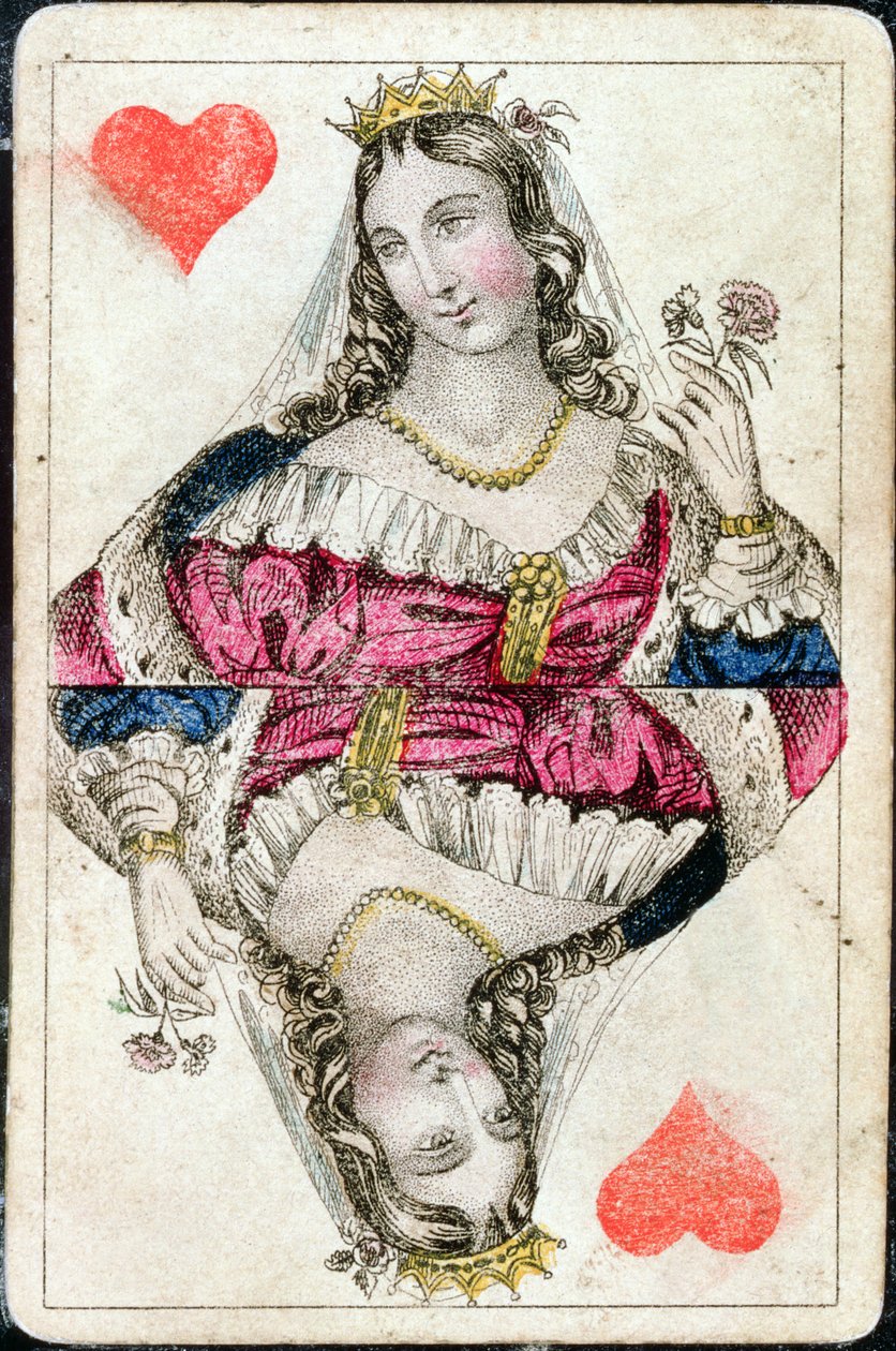 Spillekort: Queen of Hearts av American School