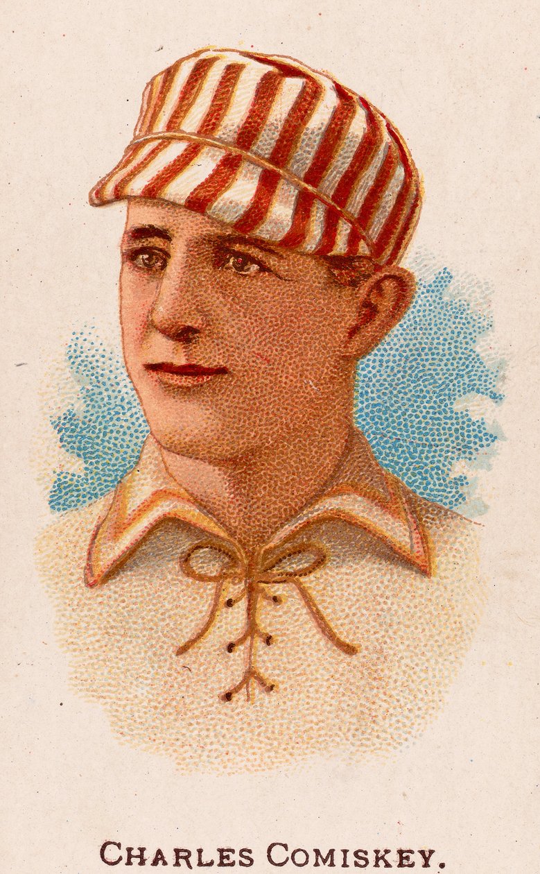 Portrett av Charles Comiskey, 1887 av American School