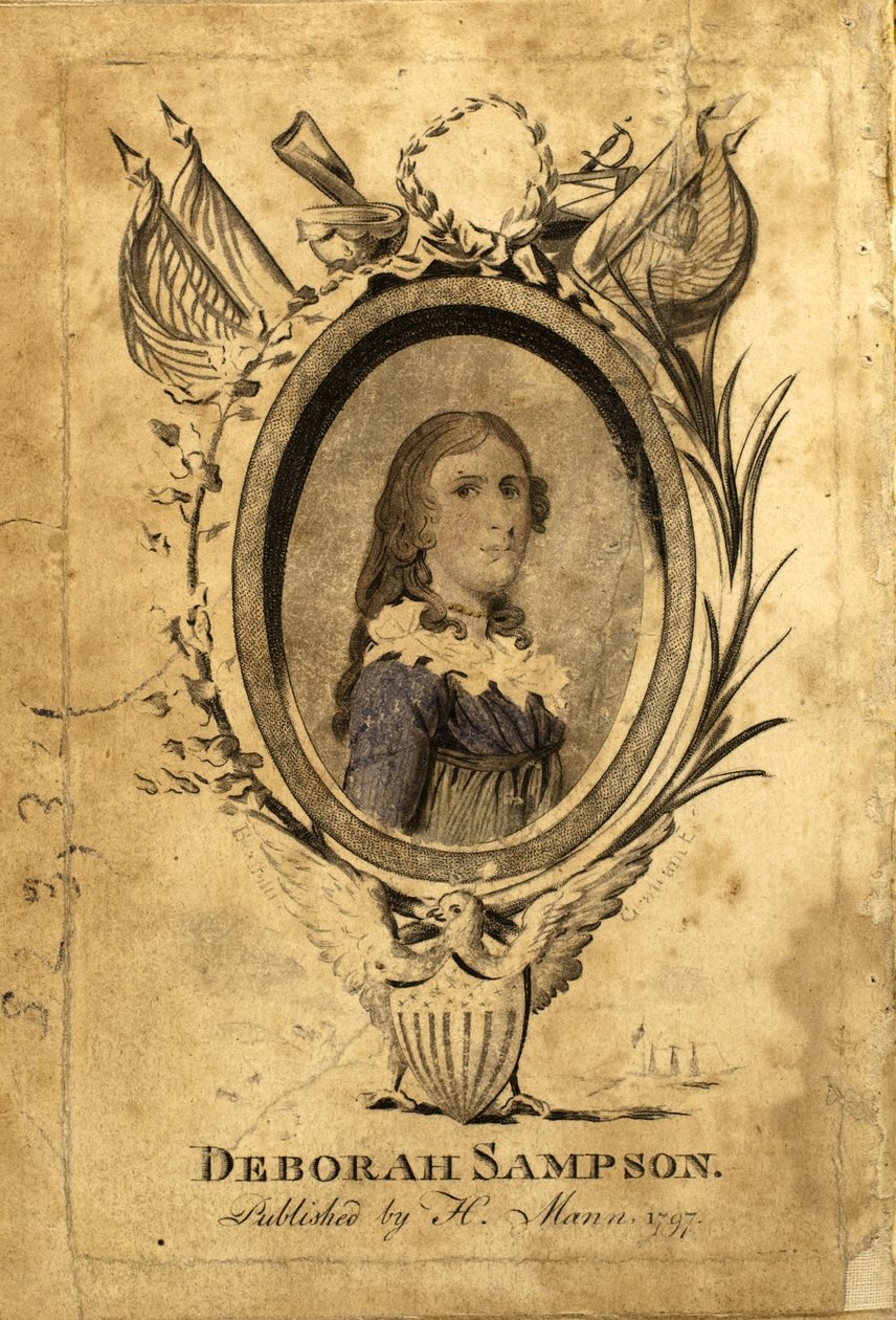 Portrett av Deborah Sampson, 1797 av American School