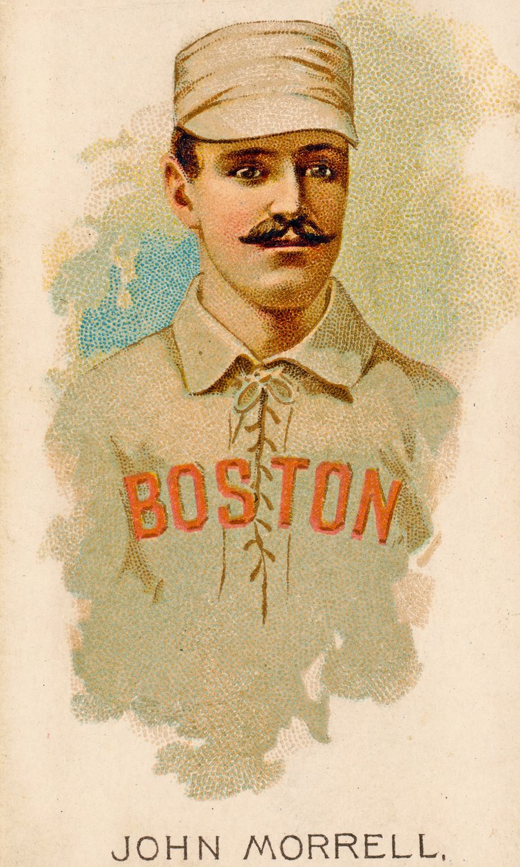 Portrett av John Morrill, 1887 av American School
