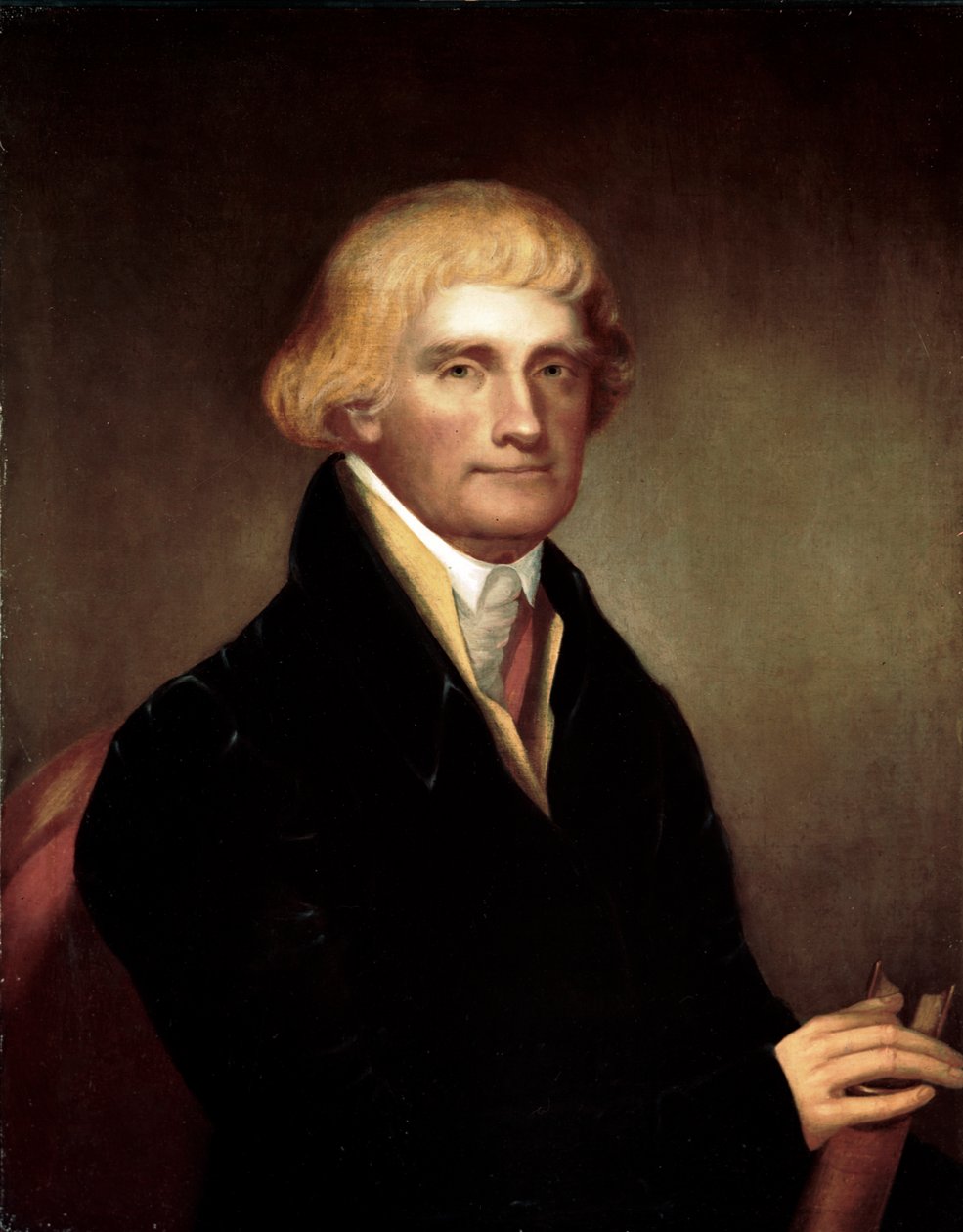 Portrett av Thomas Jefferson, ca. 1815-25 av American School