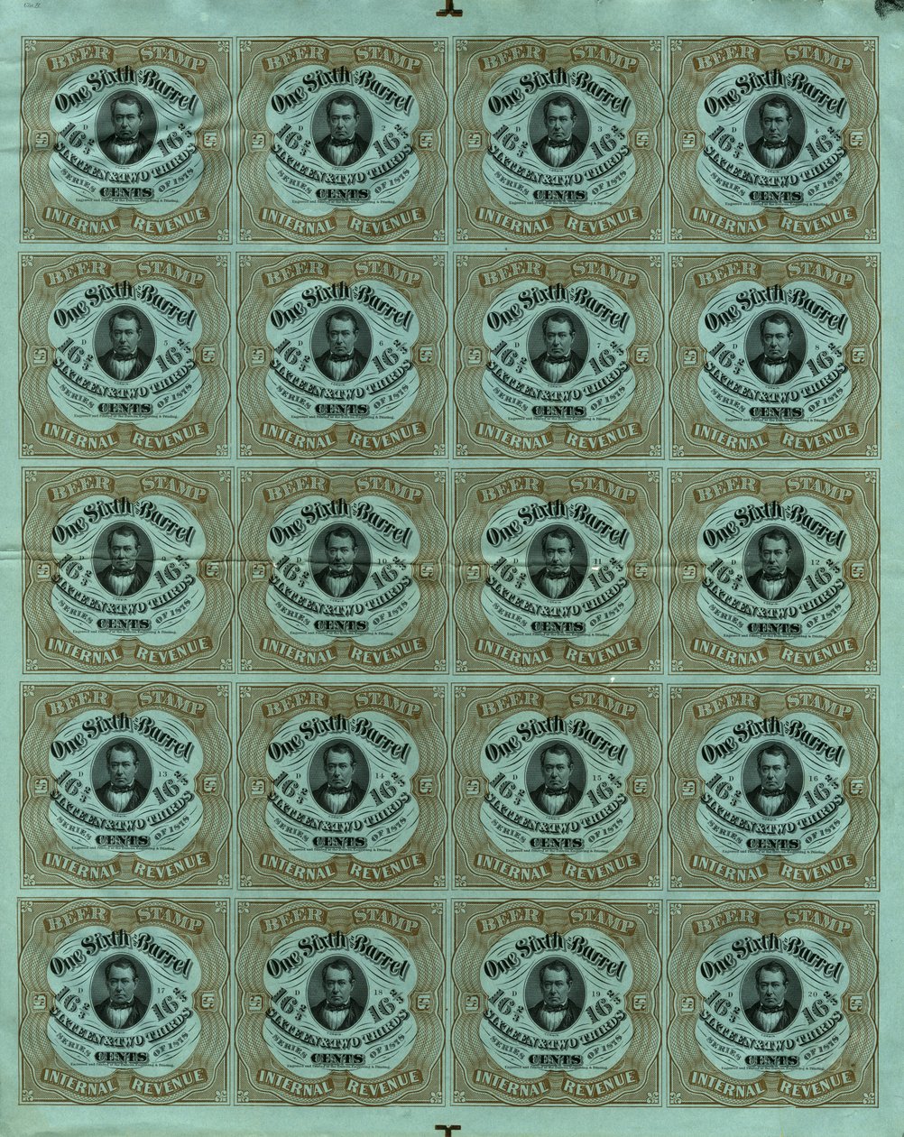 Skattemerker, 1878 av American School