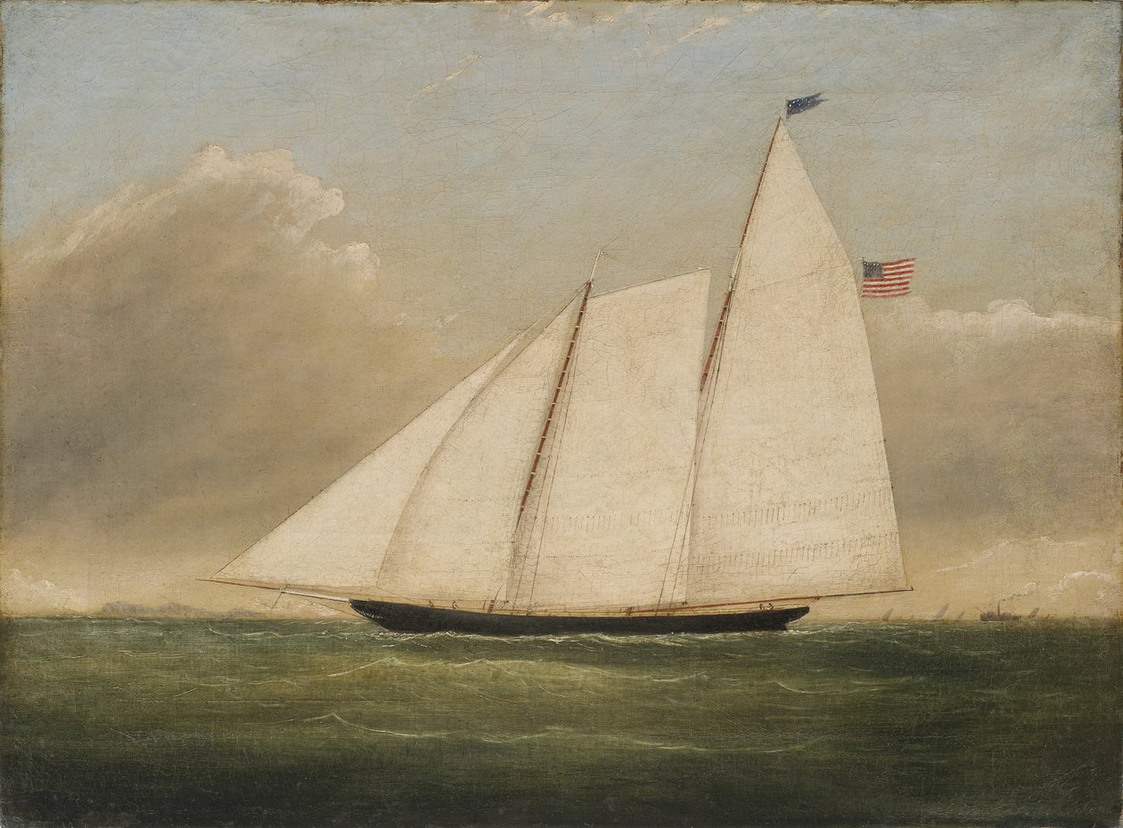 Yacht America, 1851 av American School
