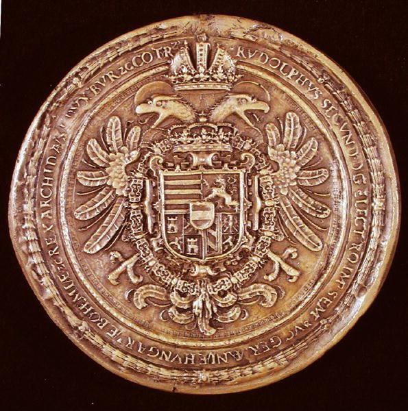 Segl til keiser Rudolf II (1552-1612) 1603 av Austrian School