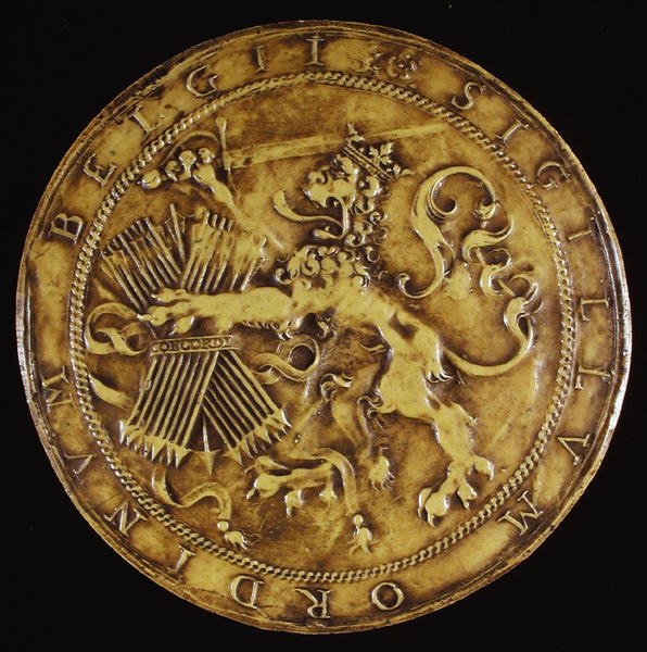Segl for stændergeneralen i Nederland, 1634 av Dutch School