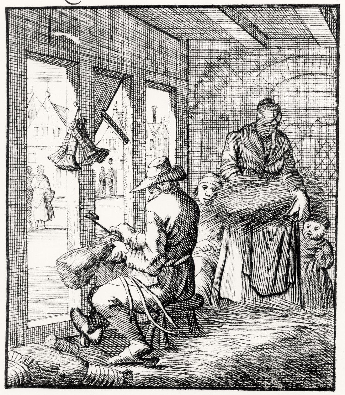 Kostmakeren, 1718 av Dutch School