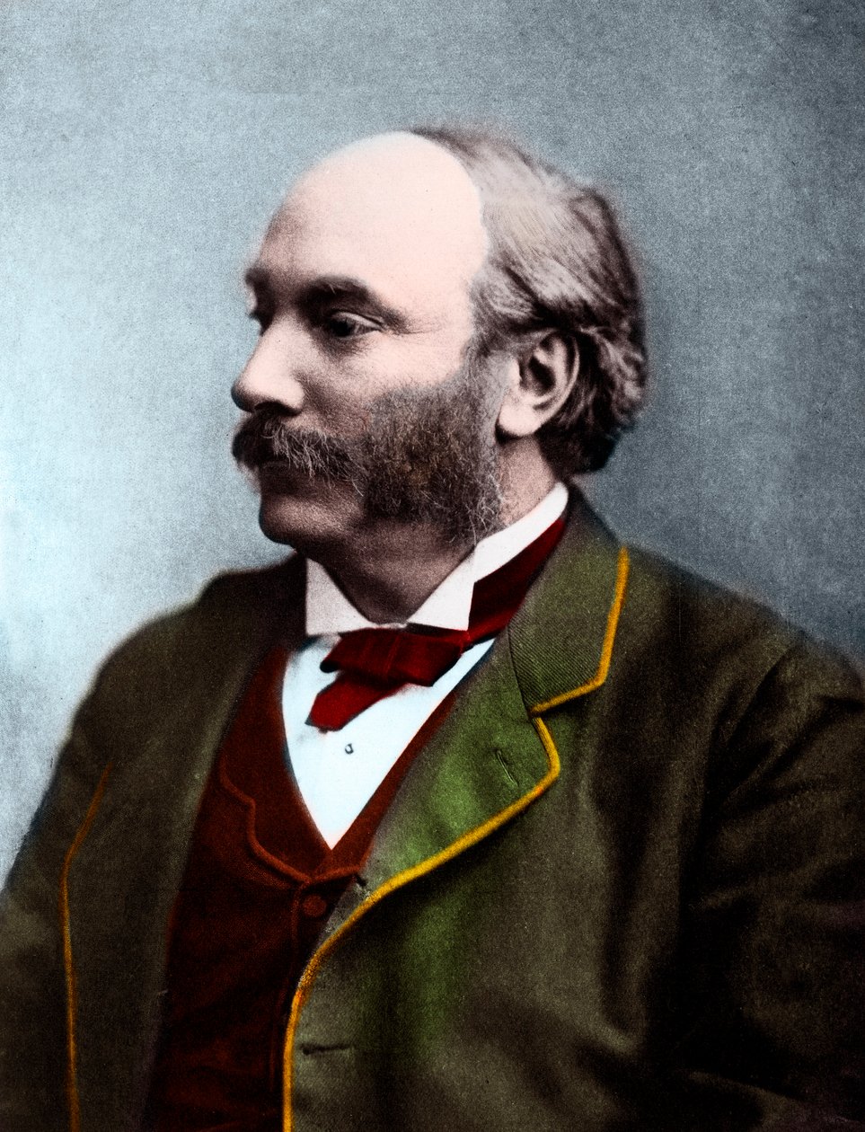 Portrett av John William Strutt 3. Baron Rayleigh (1842-1919) av English Photographer