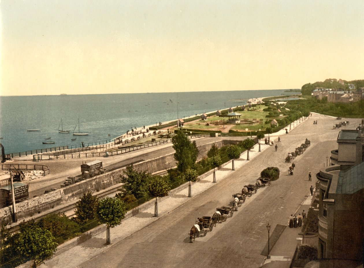 Ryde Esplanade, IOW, pub. ca. 1890–1900 (kromolitografi) av English Photographer
