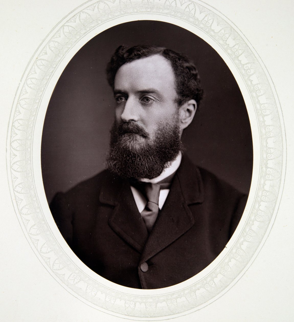 Sir Michael Hicks-Beach av English Photographer