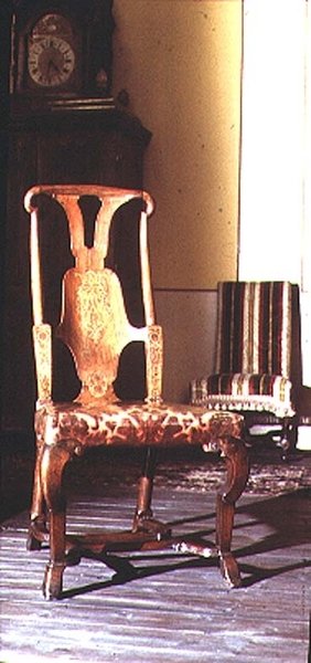 Stol, ca. 1710 (valnøtt) av English School