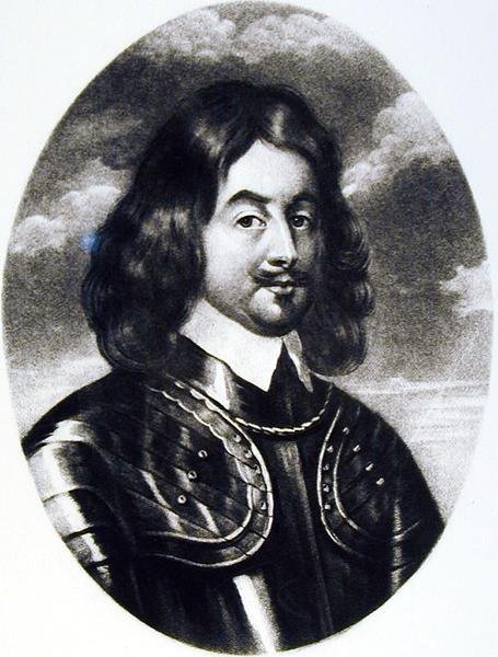 Charles Fleetwood (d.1692) illustrasjon fra Portraits of Characters Illustrious in British History, gravert av Robert Dunkarton (1744-c.1817) (mezzotint) av English School