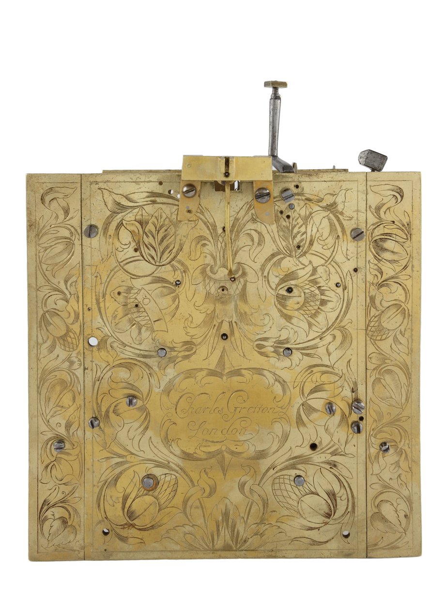 Gretton bakplate, ca. 1680 (metall) av English School
