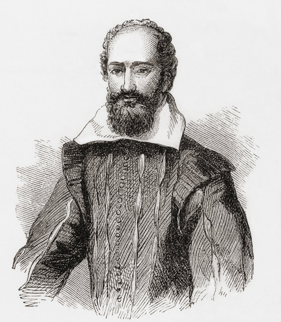 Maximilien de Bethune, 1. hertug av Sully, Fra Ward and Locks Illustrated History of the World, pub. ca. 1882 av English School