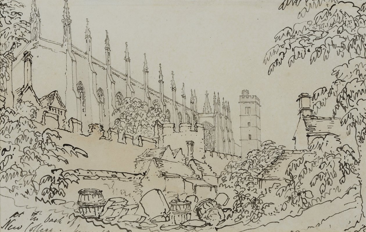 New College, ca. 1790 av English School