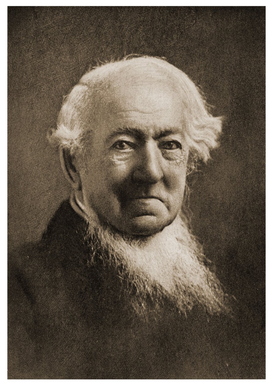 Portrett av kanon George Rawlinson, (1812 – 1902). av English School