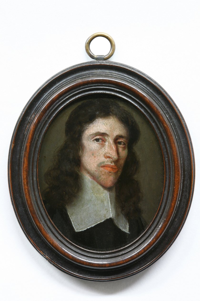 Portrett av Edward East, ca. 1655 av English School