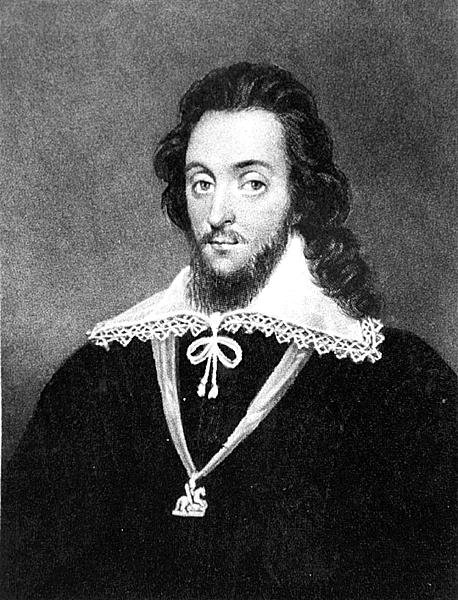 Portrett av George Clifford, tredje jarl av Cumberland (1558-1605) gravert av Richard Earlom (1743-1822) og Charles Turner (ca. 1773-1857) fra Illustrious Characters in British History (mezzotint) (bw) av English School