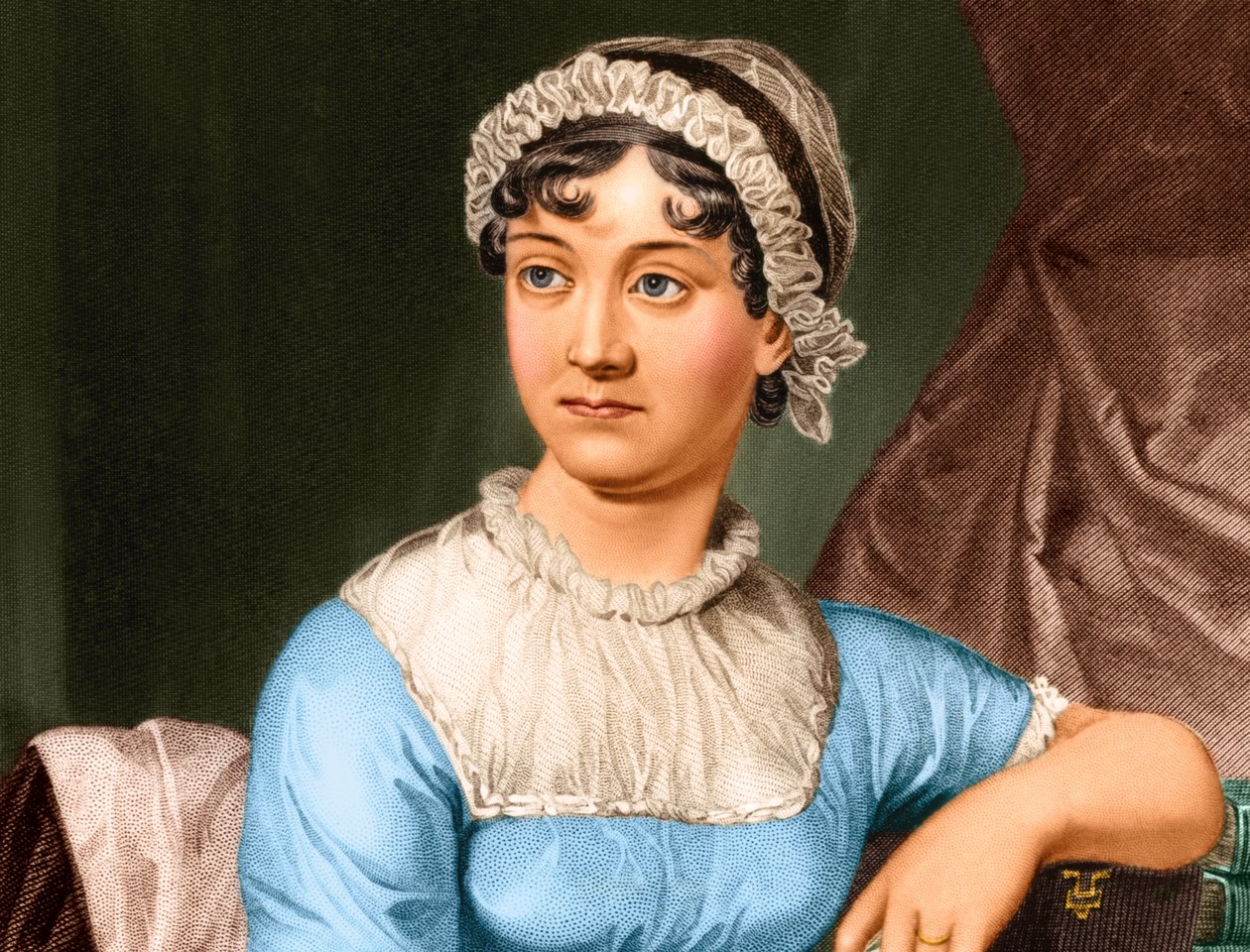 Portrett av Jane Austen av English School