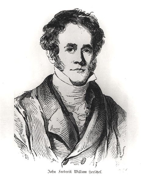 Portrett av Sir John Frederick William Herschel (1792-1871) av English School