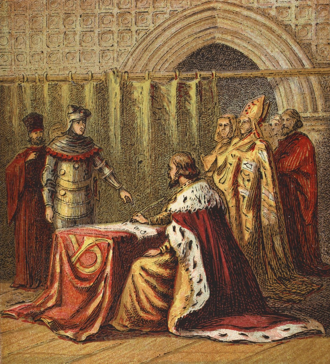 Richard II abdiserer av English School