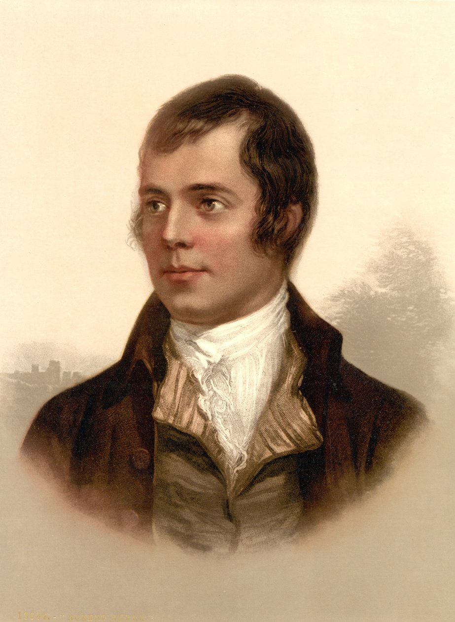 Robert Burns, ca. 1895 av English School