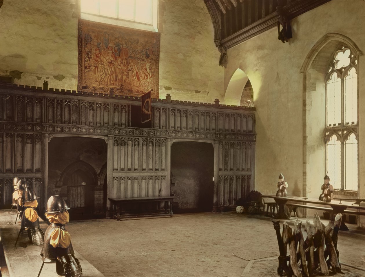 Barons Hall, bygget i 1341 av English School