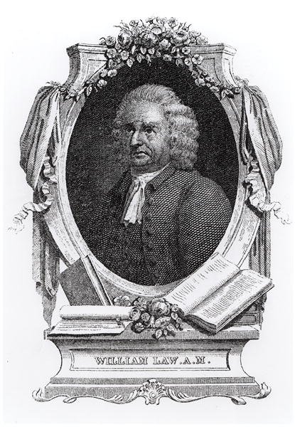 William Law A.M. (1686–1761) av English School