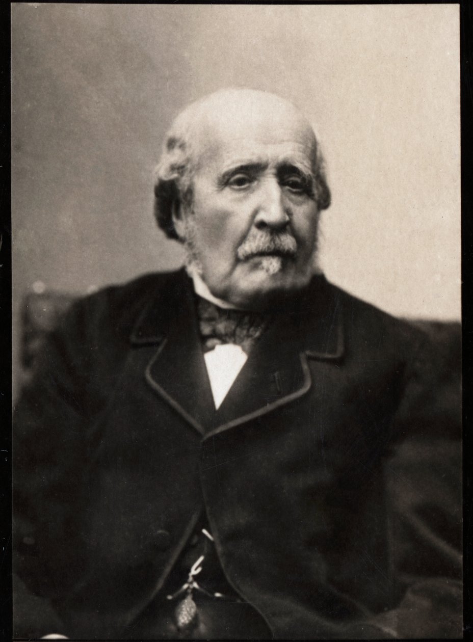 Portrett av Albert, 4. hertug de Broglie (1821-1901), fransk historiker og politiker. av French Photographer