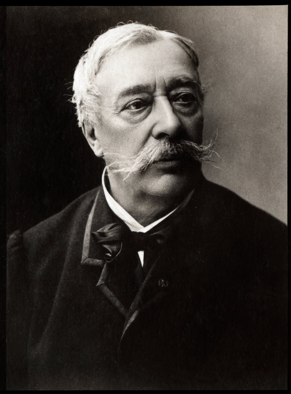 Portrett av Alfred Stevens (1823-1906), fransk maler. av French Photographer