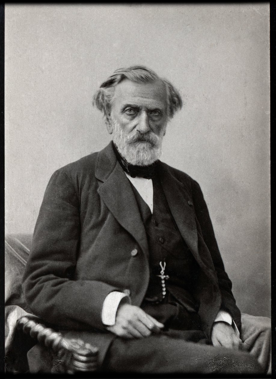 Portrett av Ambroise Thomas (1811-1896), fransk komponist. av French Photographer