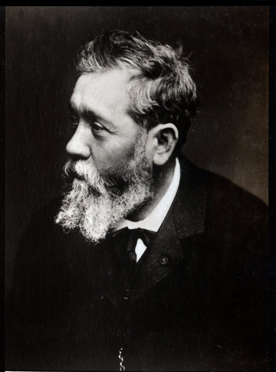 Portrett av Antoine Vollon (1833-1900), fransk maler. av French Photographer