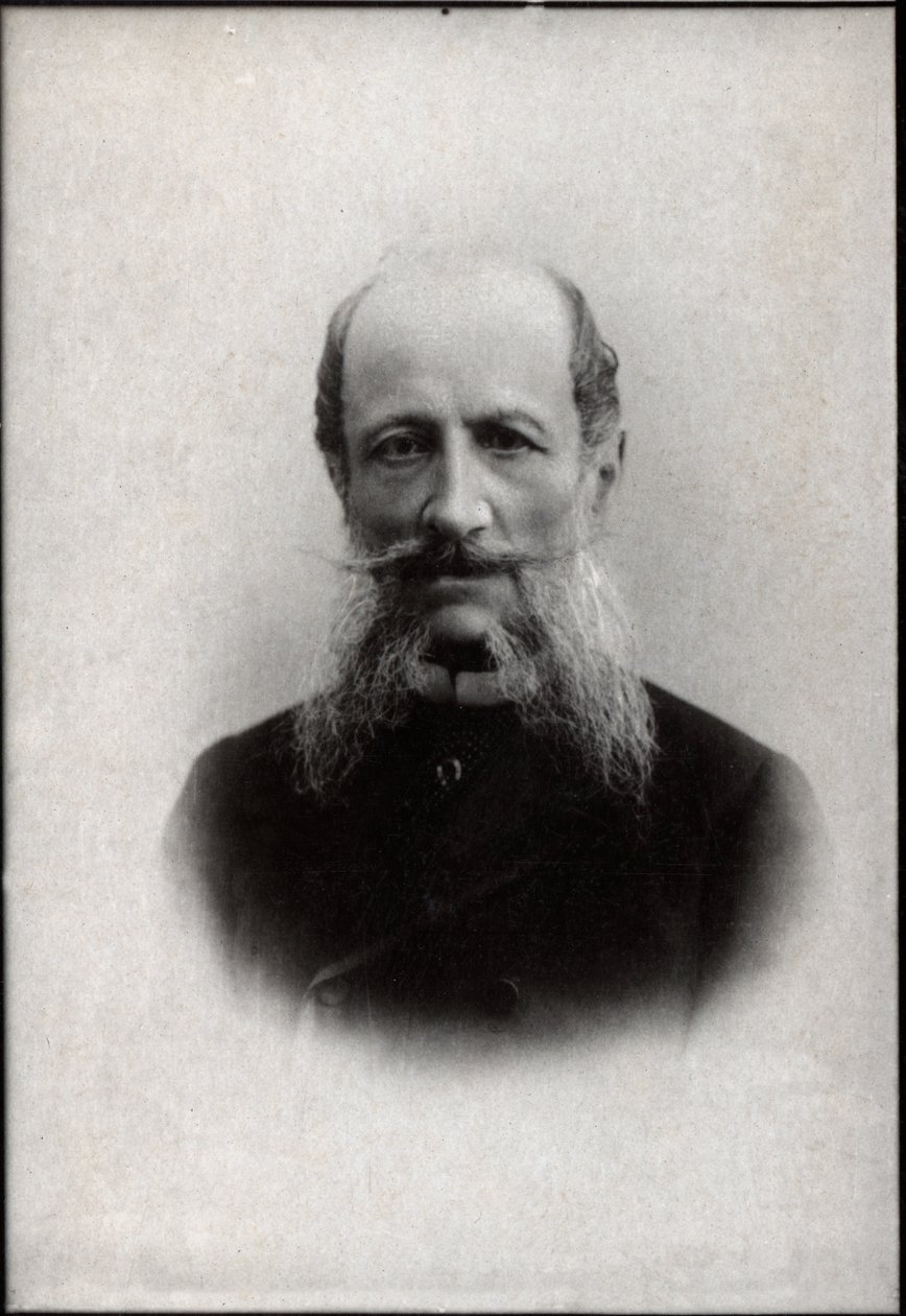 Portrett av Arthur Pavlovitch de Mohrenheim (1824-1906), russisk politiker og diplomat. av French Photographer