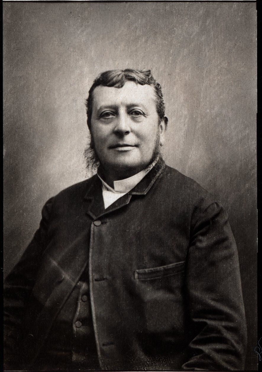 Portrett av Charles Gabriel Edgar Demange (1841-1925), fransk advokat. av French Photographer