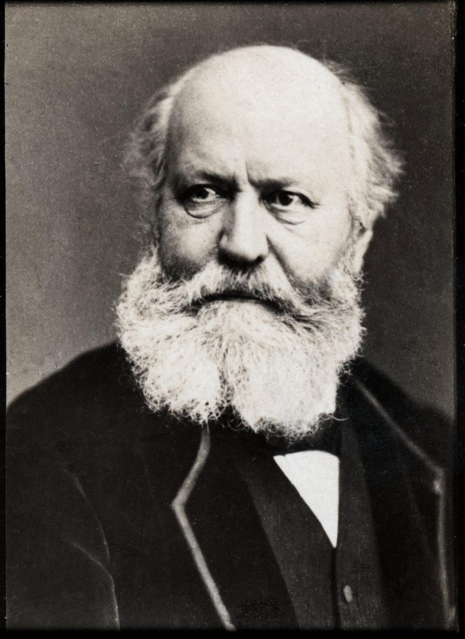 Portrett av Charles Gounod (1818-1893), fransk komponist. av French Photographer
