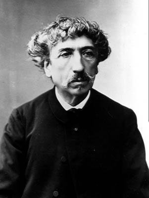 Portrett av Charles-Jean-Louis Garnier av French Photographer