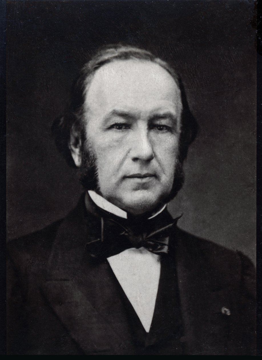 Portrett av Claude Bernard (1813-1878), fransk fysiolog. av French Photographer