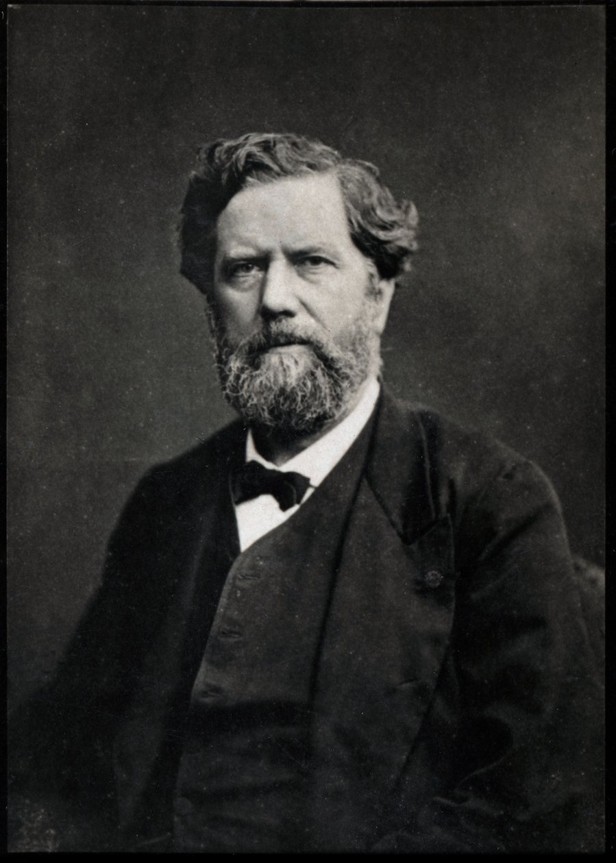 Portrett av Edme Felix Alfred Vulpian (1826-1887), fransk lege og nevrolog. av French Photographer