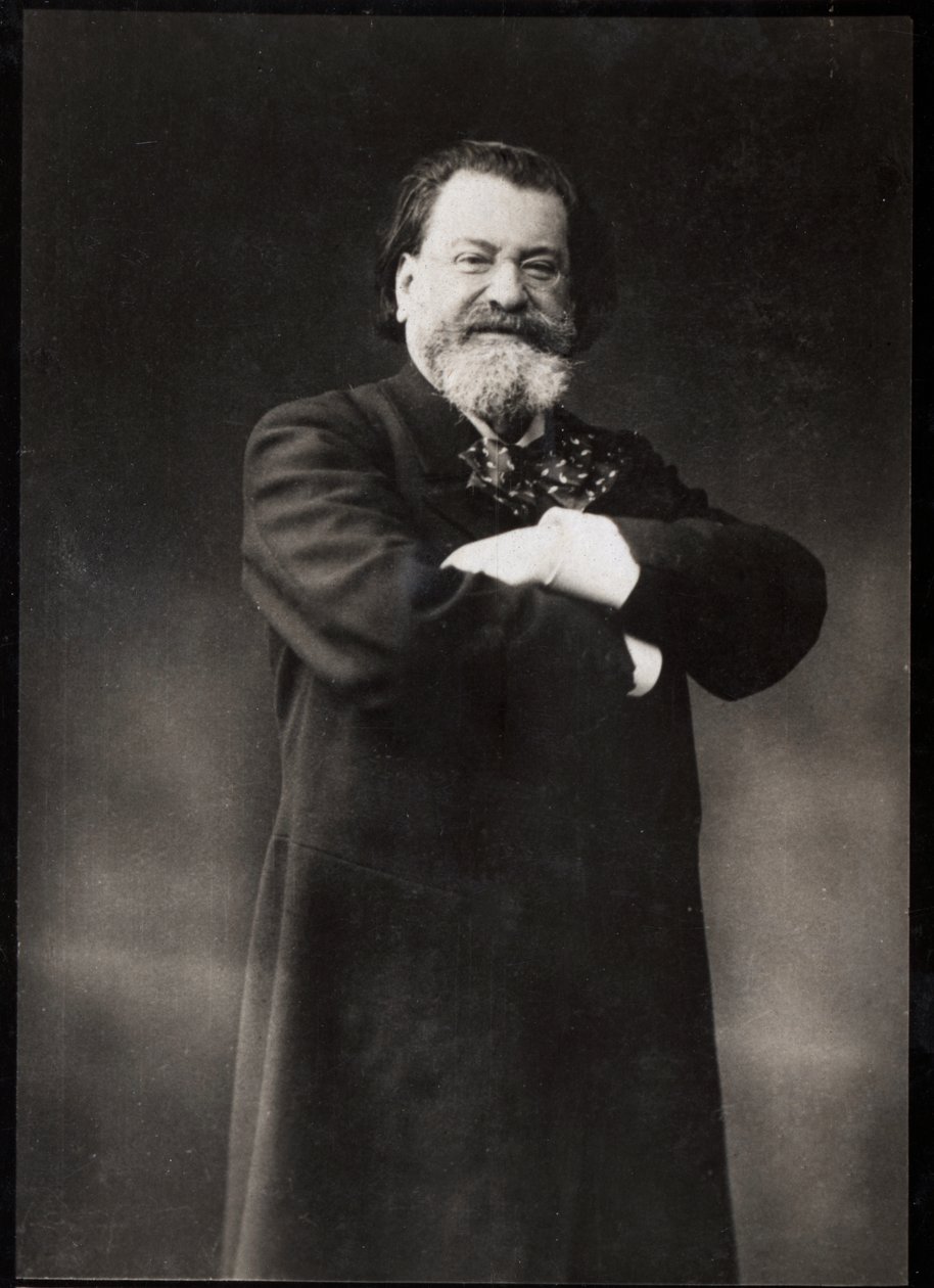 Portrett av Edouard Drumont (1844-1917), fransk journalist. av French Photographer